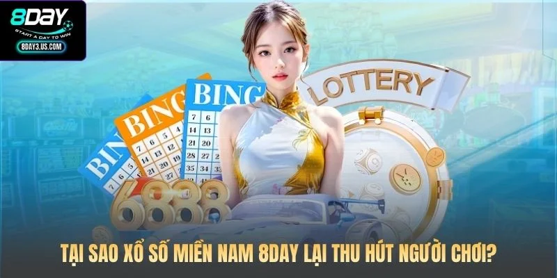 Tại sao xổ số miền Nam 8DAY lại thu hút người chơi?